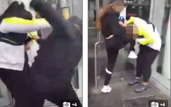 Video: Nữ sinh bị đánh đập dã man ngay giữa đường