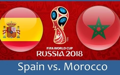 Dự đoán kết quả trận Tây Ban Nha vs Ma Rốc, World Cup 2018