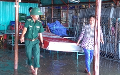 Bạc Liêu: Sạt lở nghiêm trọng tại tuyến đê kè Nhà Mát