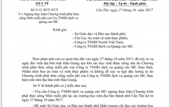 Cần Thơ: Ngưng chương trình uống sữa Milo miễn phí