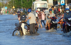 Bạc Liêu: Kiến nghị xử lý tình trạng triều cường gây ngập tuyến QL1