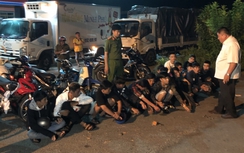 Ngăn chặn kịp thời hàng chục thanh niên tụ tập đua xe trái phép