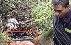 Thi thể "phượt thủ" Anh về tới Bệnh viện Sa Pa