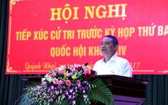 Bộ trưởng Trương Quang Nghĩa tiếp xúc cử tri huyện Quỳnh Nhai, Sơn La