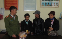 Bé trai Thanh Hóa đạp xe 250km vào Nghệ An lại lạc đường