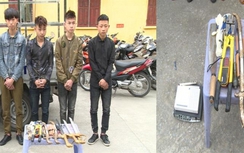 Nhóm thanh niên chuyên trộm cắp hòm công đức, đồ thờ cúng sa lưới