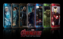 Rò rỉ ảnh Samsung Galaxy S6 Edge phiên bản Iron Man
