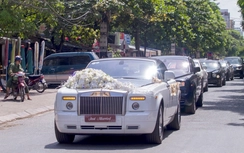 Clip: Thiếu gia xứ Nghệ rước dâu bằng dàn xe siêu "khủng"