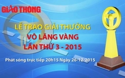 Trao "Vô lăng vàng" tôn vinh lái xe, doanh nghiệp vận tải