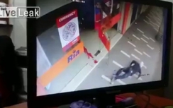 Hùng hổ vào cướp, côn đồ bị bắn phải bò ra ngoài