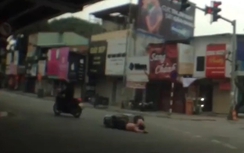 Cô gái "đo ván" sau cú vượt đèn đỏ của nam thanh niên