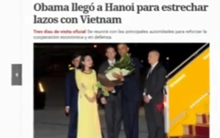 Video:Báo chí Thế giới đồng loạt đưa tin chuyến thăm VN của ông Obama