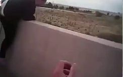 Thót tim cảnh cứu phụ nữ nhảy cầu vượt tự tử