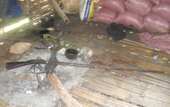 Dùng súng kíp tự sát vì vợ bỏ nhà đi