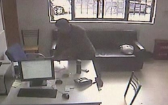 Nam thanh niên táo tợn vào đồn cảnh sát trộm điện thoại