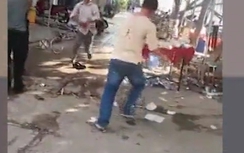 Video: Hai nhóm chém nhau kinh hoàng trong tiệc sinh nhật ở Sài Gòn