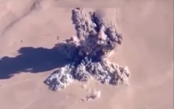 Mỹ hỏa thiêu trại huấn luyện chiến binh IS trong chớp mắt