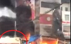 Xem xe bồn tưới cây chữa cháy siêu thị ở Xuân Mai