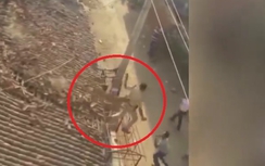 Báo hoang hung hãn tấn công, cả làng tán loạn