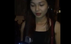 Video: Gái xinh lúng túng khi bị CSGT yêu cầu thổi nồng độ cồn