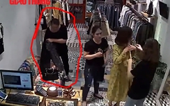 Nữ quái dùng thủ thuật cuỗm 23 triệu tại shop quần áo