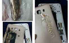 Samsung Galaxy J7 2016 phát nổ khi vừa rời tay bé 4 tuổi