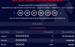 Kết quả xổ số Vietlott 19/7/2017: Giải thưởng "khủng" hơn 120 tỷ đồng