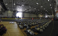 Sốc với số bom đạn Mỹ vừa đưa tới Guam