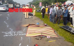 Mẹ và con trai 4 tuổi tử vong dưới bánh xe tải