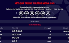 Kết quả xổ số Vietlott 10/12/2017: 46 tỷ đồng vẫn tìm chủ