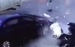 Video: Kẻ trộm gặp tai nạn trên đường bỏ trốn