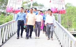Sóc Trăng: Khánh thành cầu thép dây văng Dr Thanh-Xẻo Su
