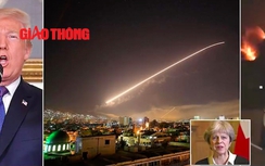 Video: Toàn cảnh Mỹ cùng liên quân không kích dữ dội Syria