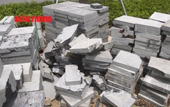 Video: Ngỡ ngàng đá vỉa hè bền 70 năm chưa lát đã... nứt, vỡ