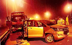 Có căn cứ kháng nghị giám đốc thẩm vụ xe container đâm Innova lùi?