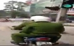 Công an Thanh Hóa vi phạm luật giao thông gây xôn xao dư luận