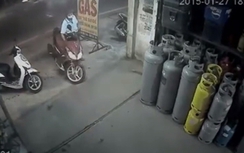 Màn trộm xe máy nhanh "kỷ lục"