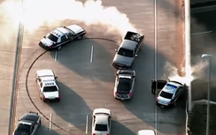 Quái xế đối đầu cảnh sát như phim hành động