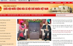 Chính thức khai trương Cổng thông tin Điện tử quốc hội