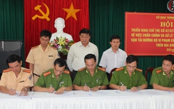 Đồng Nai: ký cam kết chấn chỉnh hoạt động kiểm soát xe quá tải