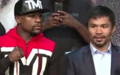 Mayweather và Pacquiao trước trận đấu thế kỷ sáng 3/5