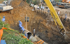 Bắt 2 Giám đốc trong vụ vỡ đường ống nước sông Đà