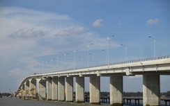 Ngày 16/5 thông xe, cầu Cổ Chiên "chạy nước rút" hoàn thiện