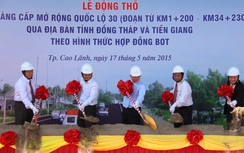 Động thổ dự án nâng cấp Quốc lộ 30