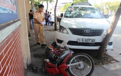 Tài xế taxi tử vong sau vụ tai nạn liên hoàn