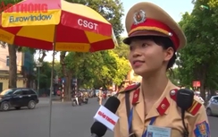 Những CSGT "thách thức" ánh mặt trời