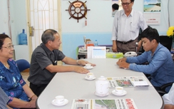 Công đoàn ngành GTVT thăm hỏi 2 phóng viên bị hành hung