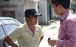 Dùng thẻ nhà báo… “bắt” xe chở xi măng quá tải