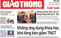Nhiều tin bài đặc sắc trên Báo Giao thông cuối tuần