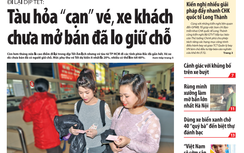 Báo Giao thông 23/12: Tàu hỏa cạn vé Tết, xe khách phụ thu cao